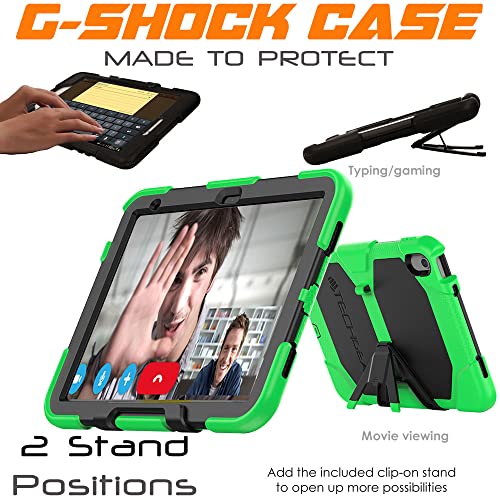 [G-SHOCK Case] Heavy Duty Long Survival Screen Protector Case for Apple iPad 11th & 10th Generation, iPad 2025 / 2022