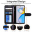 [Wallet Case] Protective Cover with Cash & Card Holder, Stand and Wrist Strap For Motorola Moto E32