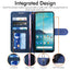 [Wallet Case] Protective Cover with Cash & Card Holder, Stand and Wrist Strap For Nokia 3.4