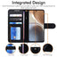 [Wallet Case] Protective Cover with Cash & Card Holder, Stand and Wrist Strap For Motorola Moto G32