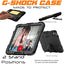 [G-SHOCK Case] Heavy Duty Long Survival Screen Protector Case for Apple iPad 11th & 10th Generation, iPad 2025 / 2022