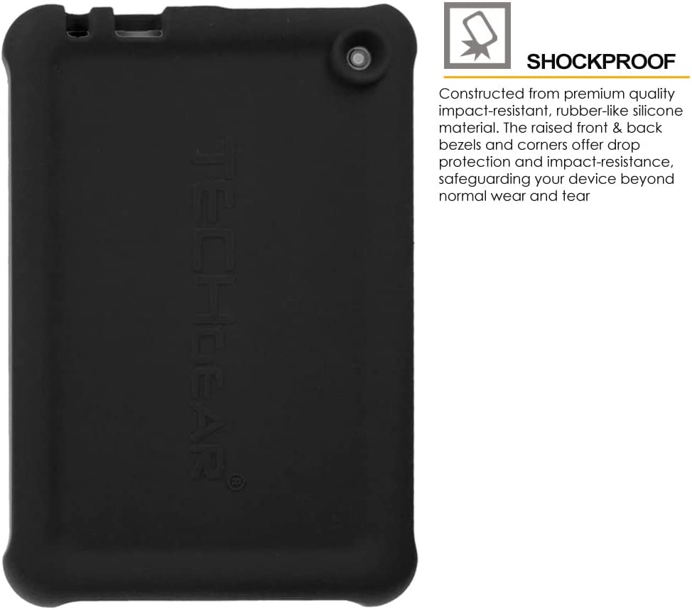 [Bumper Case] Shockproof Soft Easy Grip Case for Amazon Fire 7" (2022 / 12th Generation)