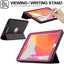 [D-FENCE Case] Tough & Rugged Smart Case For Apple iPad 10.2" 9th, 8th, 7th Generation