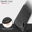 [Stealth Case] Samsung Galaxy S20 Soft Protective Slim Cover with Carbon Fibre Detailing