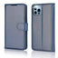 [Wallet Case] Protective Cover with Cash & Card Holder, Stand and Wrist Strap For Apple iPhone 13 Pro Max