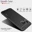 [Stealth Case] Samsung Galaxy A40 Soft Protective Slim Cover with Carbon Fibre Detailing