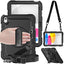 [UTILITY Case] Full Body Shockproof Case with Stand, Hand & Shoulder Strap for Apple iPad 11th & 10th Generation, iPad 2025 / 2022