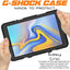 [G-SHOCK Case] Heavy Duty Long Survival Screen Protector Case for Samsung Galaxy Tab A 10.5" (SM-T590)