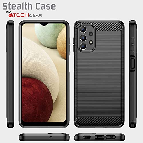 [Stealth Case] Samsung Galaxy A13 Soft Protective Slim Cover with Carbon Fibre Detailing