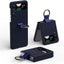 Samsung Galaxy Z Flip 4 Ring Case, Z Flip 4 Case with Stylish Ring Holder / Clip / Stand, Slim Fit, Hard PC Shockproof Matte Case