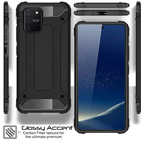 [Tough Armoured Case] ShockProof Dual-Layer Protective Heavy Duty Cover for Samsung Galaxy S10 Lite