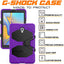 [G-SHOCK Case] Heavy Duty Long Survival Screen Protector Case for Samsung Galaxy Tab A 10.5" (SM-T590)