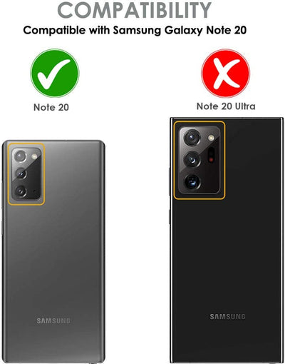 TECHGEAR Screen Protector fits Samsung Galaxy Note 20 [Screen Angel Edition][Case Friendly] [Bubble Free] [FULL Screen Coverage] TPU Film