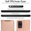 [Wallet Case] Protective Cover with Cash & Card Holder, Stand and Wrist Strap For Samsung Note 20