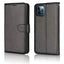 [Wallet Case] Protective Cover with Cash & Card Holder, Stand and Wrist Strap For Apple iPhone 12 Pro Max