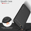 [Stealth Case] Honor 7s Soft Protective Slim Cover with Carbon Fibre Detailing