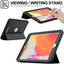 [D-FENCE Case] Tough & Rugged Smart Case For Apple iPad 10.2" 9th, 8th, 7th Generation