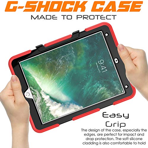 [G-SHOCK Case] Heavy Duty Long Survival Screen Protector Case for Apple iPad Air 3 2019, iPad Pro 10.5"