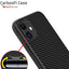 [CarbonFi Case] Flexible Shockproof  Slim Fit Case Cover with Carbon Fibre Detailing for iPhone 12