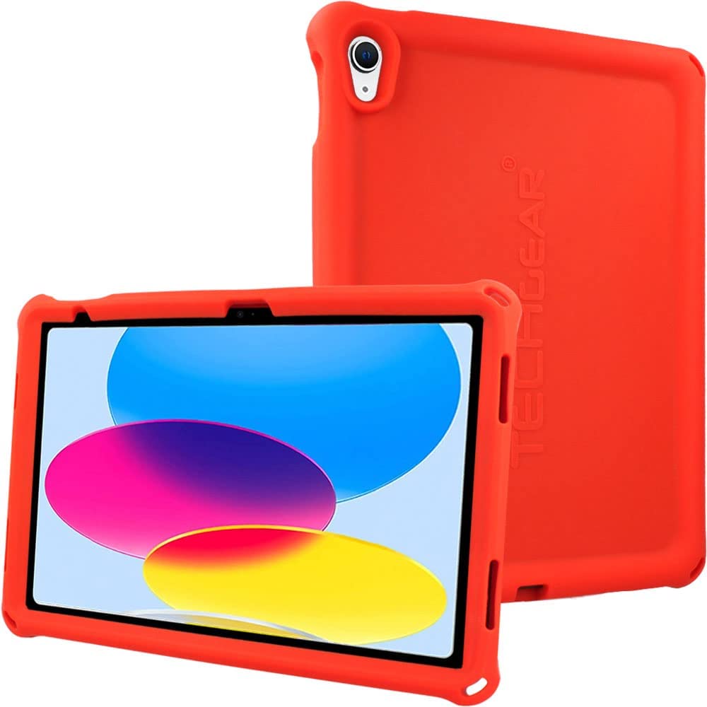 [Bumper Case] Shockproof Soft Easy Grip Case for Apple iPad 11th & 10th Generation, iPad 2025 / 2022