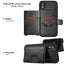 Tough Armoured Wallet 360 ShockProof Case with Card Slots & Stand for Apple iPhone XR