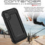 [Contender Case] iPhone XS, iPhone X Heavy Duty Case with Built-in Screen Protector, 360 [Full Body] Protective Cover with Kick Stand