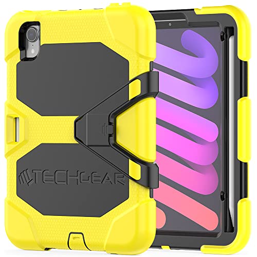 [G-SHOCK Case] Heavy Duty Long Survival Screen Protector Case for Apple iPad Mini 7 / Mini 6 8.3" [7th / 6th Generation]