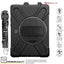 [X-Case] Rugged Armour Case with Stand, Hand & Shoulder Strap for Samsung Galaxy Tab Active 4 Pro / Active Pro 10.1" (SM-T540 T630 T637)