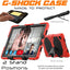 [G-SHOCK Case] Heavy Duty Long Survival Screen Protector Case for Samsung Galaxy Tab A8 10.5" 2022 (SM-X200 / SM-X205)