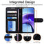 [Wallet Case] Protective Cover with Cash & Card Holder, Stand and Wrist Strap For Oppo RedMi Note 9T 5G