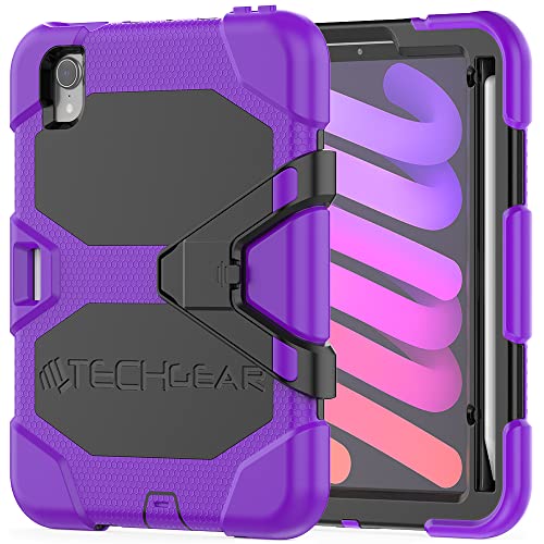 [G-SHOCK Case] Heavy Duty Long Survival Screen Protector Case for Apple iPad Mini 7 / Mini 6 8.3" [7th / 6th Generation]