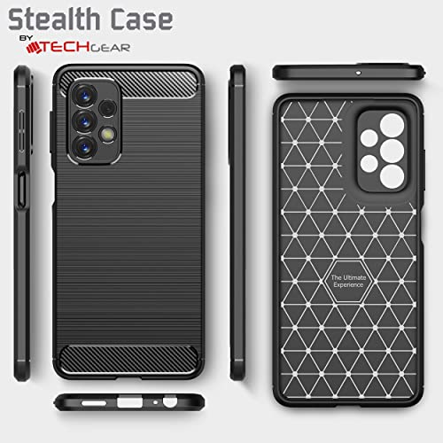 [Stealth Case] Samsung Galaxy A23 5G Soft Protective Slim Cover with Carbon Fibre Detailing