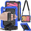 [UTILITY Case] Full Body Shockproof Case with Stand, Hand & Shoulder Strap for Apple iPad Mini 7 / Mini 6 8.3" [7th / 6th Generation]