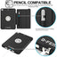 [D-FENCE Case] Tough & Rugged Smart Case For Apple iPad 10.2" 9th, 8th, 7th Generation