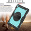 [UTILITY Case] Full Body Shockproof Case with Stand, Hand & Shoulder Strap for Apple iPad 10.2" 2021 - 2019 [9th/8th/7th Generation]