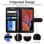 [Wallet Case] Protective Cover with Cash & Card Holder, Stand and Wrist Strap For Samsung Galaxy XCover 5