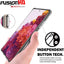 [Fusion HD Case] Shockproof Fused Gel Bumper & Hard Back Slim Clear Cover for Samsung Galaxy Galaxy S21 Ultra