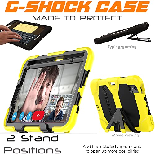[G-SHOCK Case] Heavy Duty Long Survival Screen Protector Case for Apple iPad Mini 7 / Mini 6 8.3" [7th / 6th Generation]