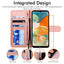 [Wallet Case] Protective Cover with Cash & Card Holder, Stand and Wrist Strap For Samsung Galaxy A23 5G