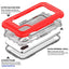 [Contender Case] iPhone XS Max Heavy Duty Case with Built-in Screen Protector, 360 [Full Body] Protective Cover with Kick Stand