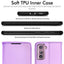 [Wallet Case] Protective Cover with Cash & Card Holder, Stand and Wrist Strap For Samsung Galaxy S21