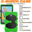 [G-SHOCK Case] Heavy Duty Long Survival Screen Protector Case for Samsung Galaxy Tab A 10.5" (SM-T590)