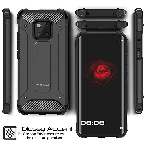 [Tough Armoured Case] ShockProof Dual-Layer Protective Heavy Duty Cover for Honor 20 Pro