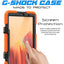 [G-SHOCK Case] Heavy Duty Long Survival Screen Protector Case for Samsung Galaxy Tab A7 Lite 8.7" 2021 (SM-T220 / T225)
