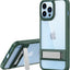 [Fusion Armour Kickstand] Tough Rugged Protective Kickstand Clear Case for Apple iPhone 14 Pro
