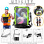 [UTILITY Case] Full Body Shockproof Case with Stand, Hand & Shoulder Strap for Apple iPad Air 5 / Air 4 10.9"