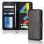 [Wallet Case] Protective Cover with Cash & Card Holder, Stand and Wrist Strap For Google Pixel 4a