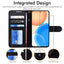 [Wallet Case] Protective Cover with Cash & Card Holder, Stand and Wrist Strap For Honor X8