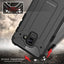 [Tough Armoured Case] ShockProof Dual-Layer Protective Heavy Duty Cover for Samsung Galaxy A8 2018