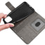 [Wallet Case] Protective Cover with Cash & Card Holder, Stand and Wrist Strap For Apple iPhone 11 Pro Max